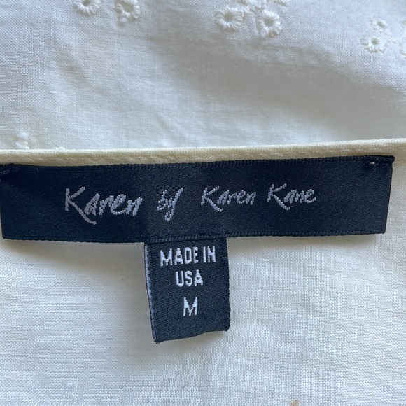 Karen by Karen Kane Ivory Eyelet Dress or Tunic - Picture 8 of 10